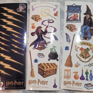 Warner Bros. Harry Potter Sticker Collection - Black, Gold, Purple
